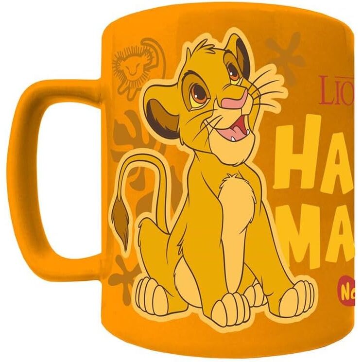 Disney The Lion King Mug with teddy bear cover 440ml Nerdscape