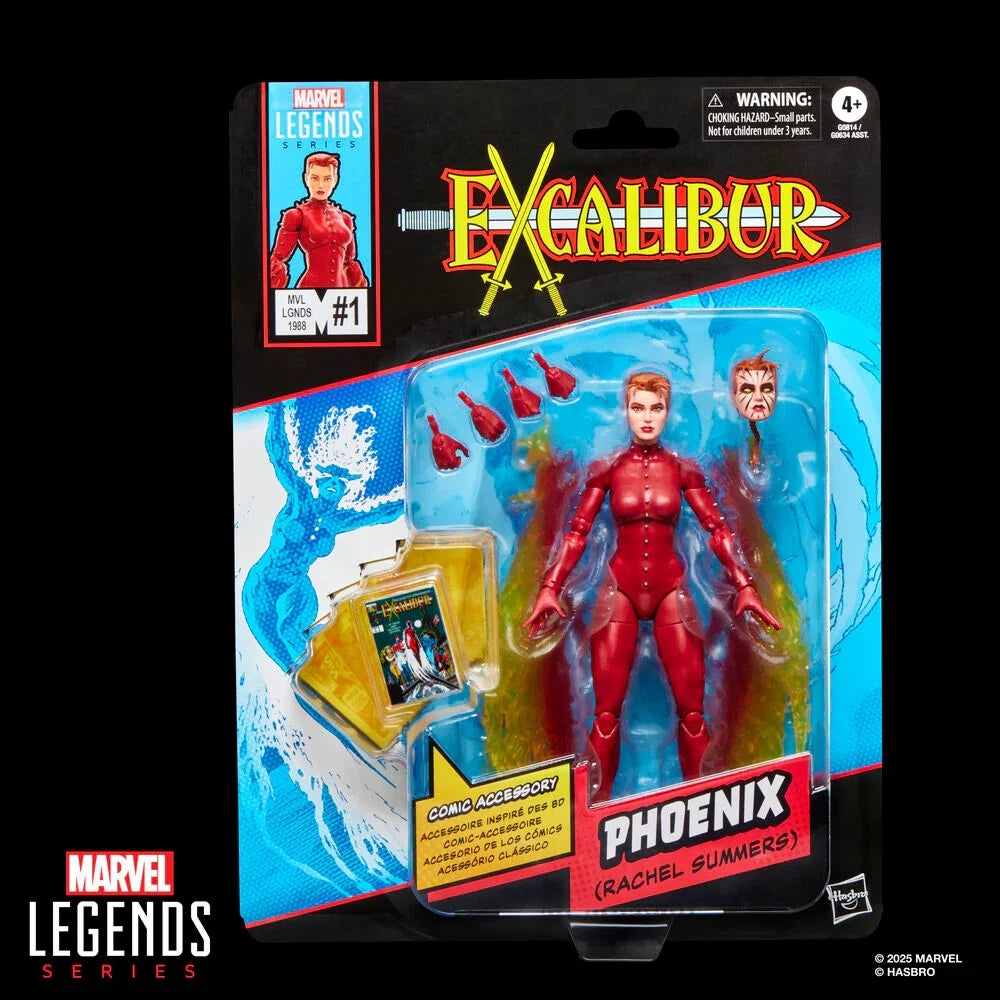 Marvel Legends Rachel Summers Excalibur Phoenix - Figura da Collezione - Nerdscape Nerdscape