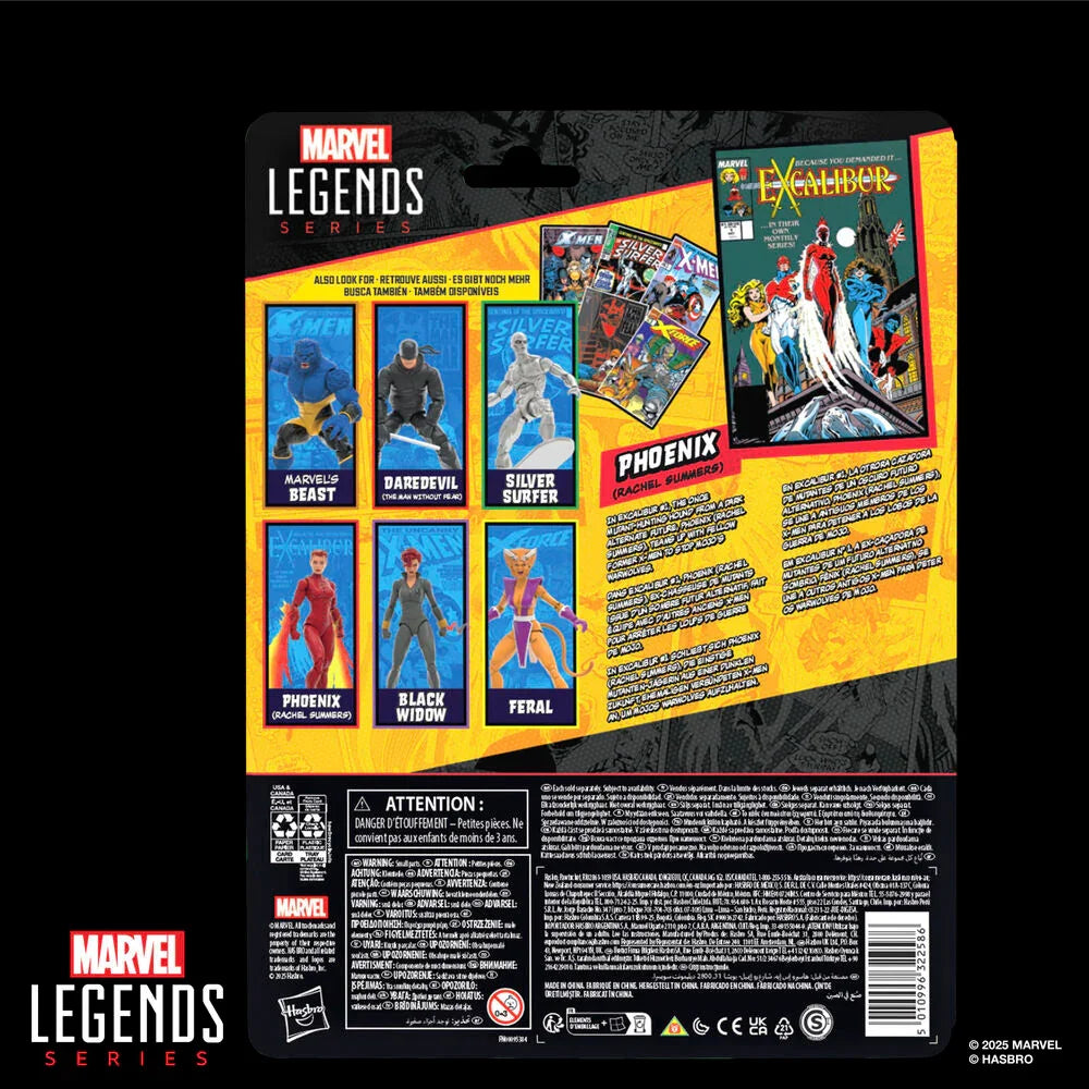 Marvel Legends Rachel Summers Excalibur Phoenix - Figura da Collezione - Nerdscape Nerdscape