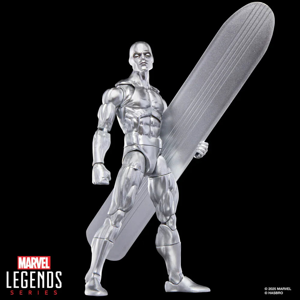 Marvel Legends Silver Surfer Serie The Silver Surfer - Figura da Collezione 15cm - Nerdscape Nerdscape