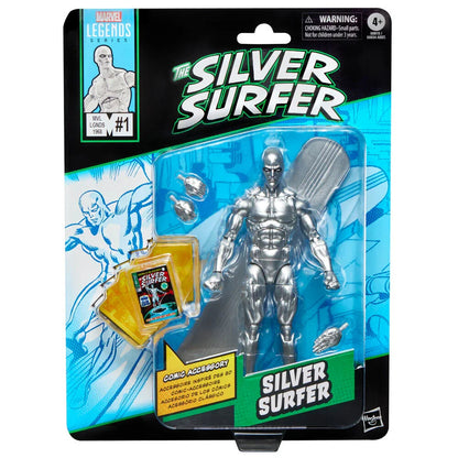 Marvel Legends Silver Surfer Serie The Silver Surfer - Figura da Collezione 15cm - Nerdscape Nerdscape