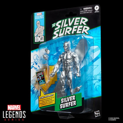 Marvel Legends Silver Surfer Serie The Silver Surfer - Figura da Collezione 15cm - Nerdscape Nerdscape