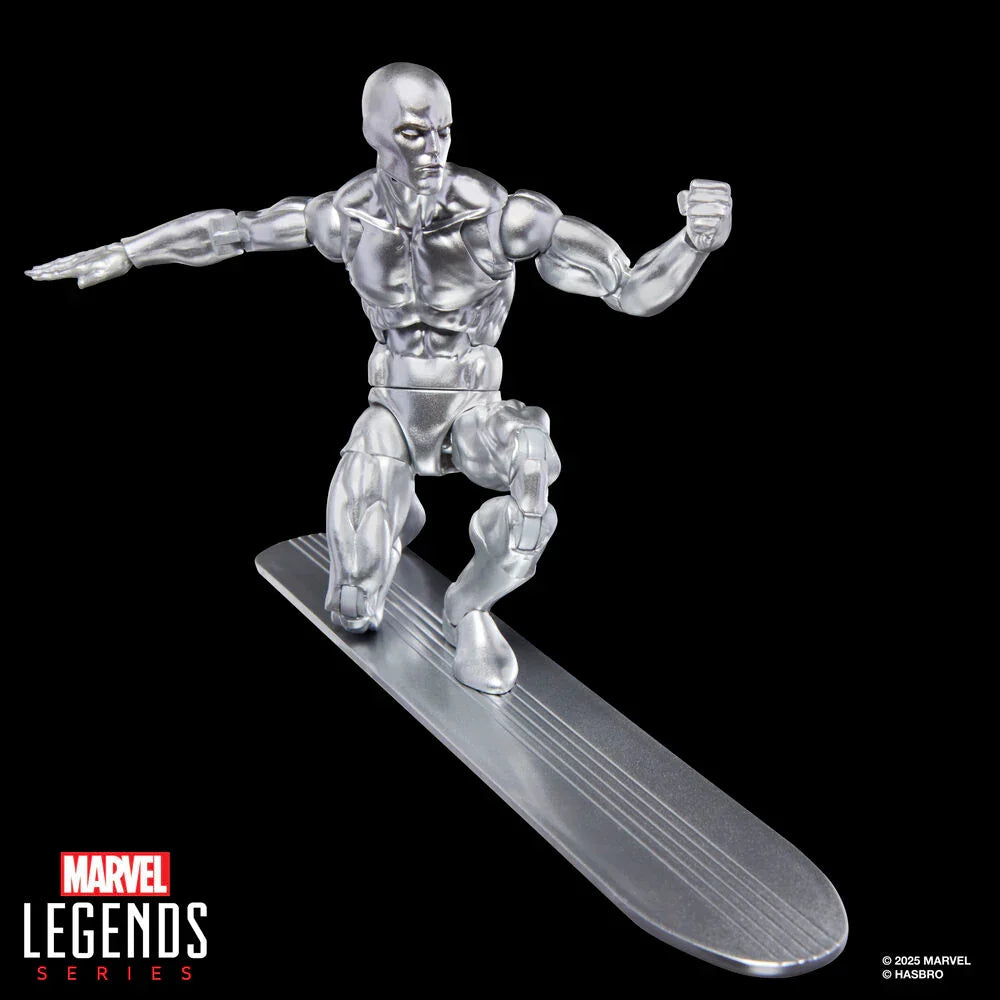 Marvel Legends Silver Surfer Serie The Silver Surfer - Figura da Collezione 15cm - Nerdscape Nerdscape