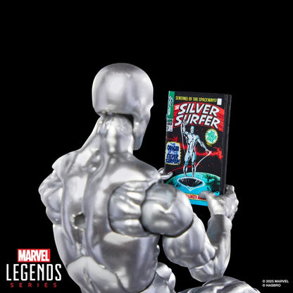 Marvel Legends Silver Surfer Serie The Silver Surfer - Figura da Collezione 15cm - Nerdscape Nerdscape