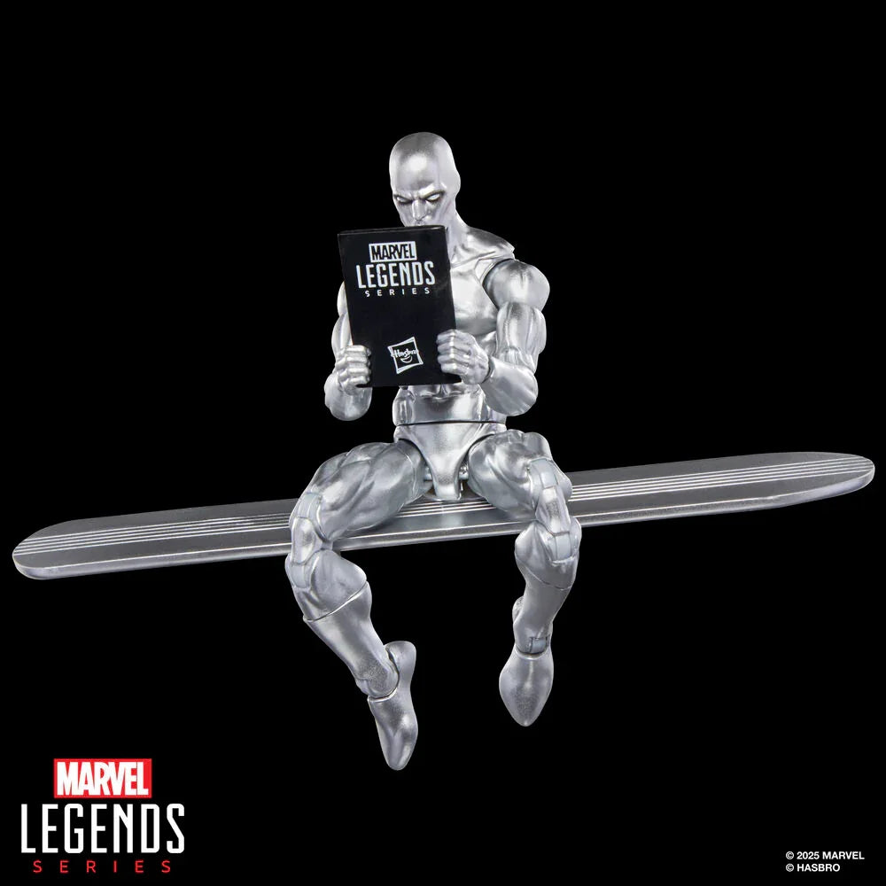 Marvel Legends Silver Surfer Serie The Silver Surfer - Figura da Collezione 15cm - Nerdscape Nerdscape