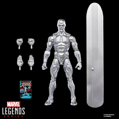 Marvel Legends Silver Surfer Serie The Silver Surfer - Figura da Collezione 15cm - Nerdscape Nerdscape