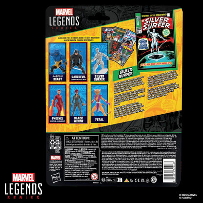 Marvel Legends Silver Surfer Serie The Silver Surfer - Figura da Collezione 15cm - Nerdscape Nerdscape