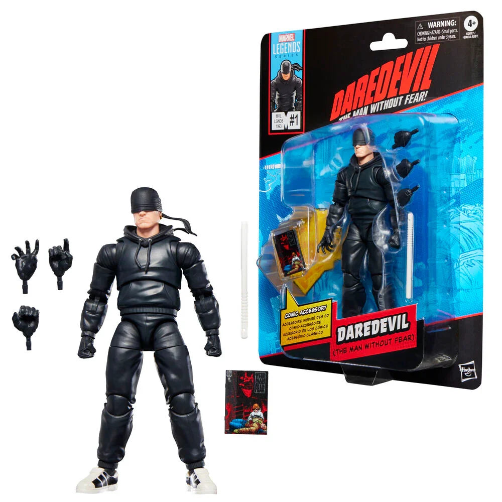 Marvel Legends Daredevil The Man Without Fear - Figura da Collezione 15 cm - Nerdscape Nerdscape