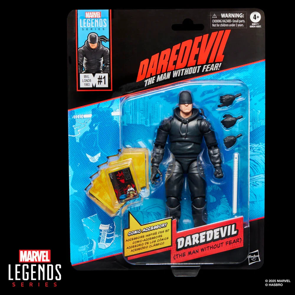 Marvel Legends Daredevil The Man Without Fear - Figura da Collezione 15 cm - Nerdscape Nerdscape
