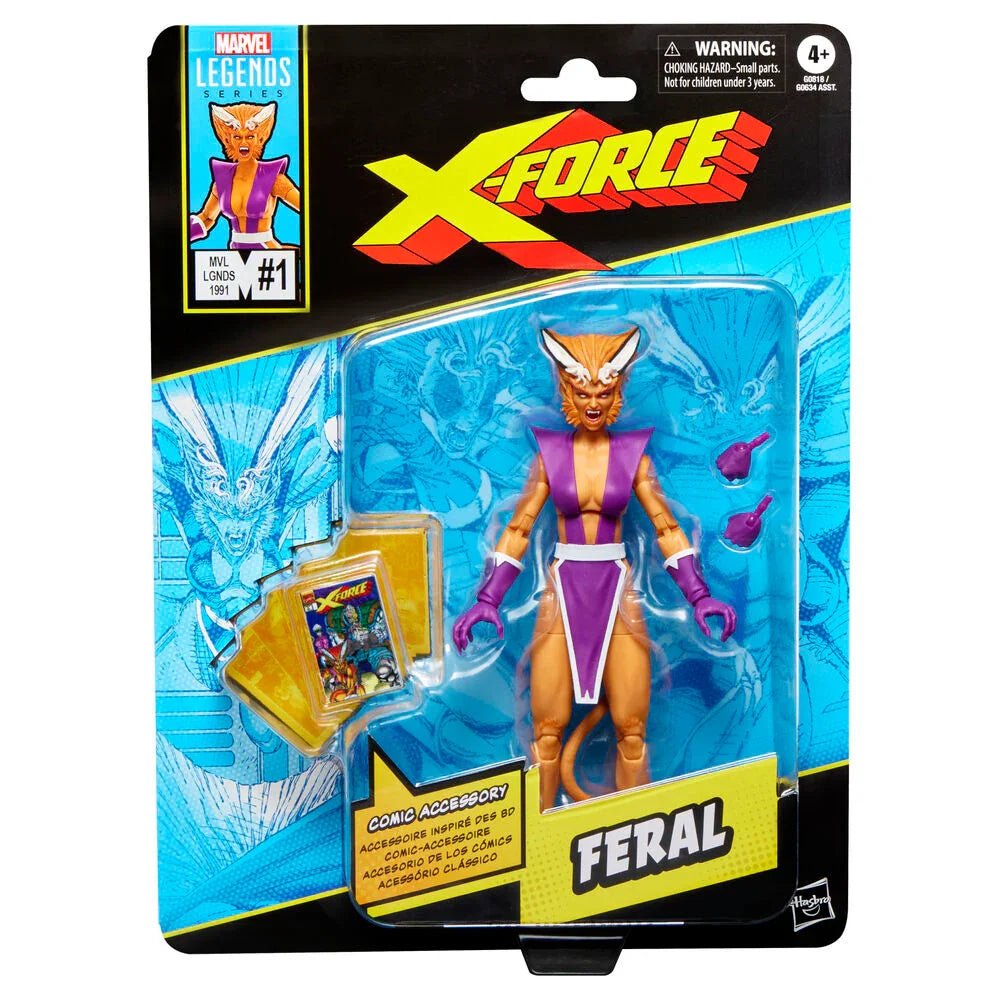 Marvel Legends Feral X-Force Figura da Collezione 15cm - Nerdscape Nerdscape