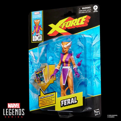 Marvel Legends Feral X-Force Figura da Collezione 15cm - Nerdscape Nerdscape