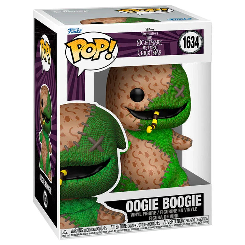 Funko Pop! Disney Nightmare Before Christmas Oogie Boogie - Figura da Collezione Vinyl Nerdscape