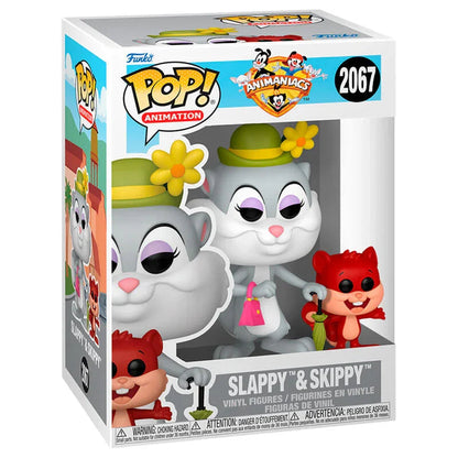 Funko Pop! Animaniacs Slappy & Skippy - Figura da Collezione Vinyl Nerdscape