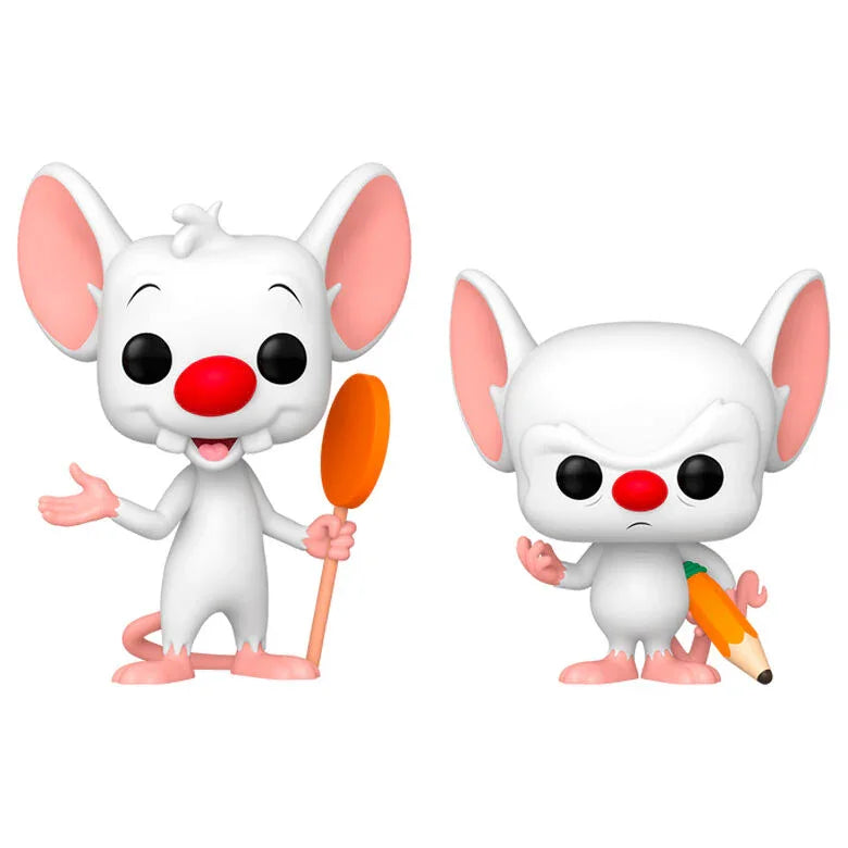 Funko Pop! Pinky & The Brain - Figura da Collezione Vinyl 2 pezzi Nerdscape