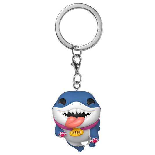 Porte-clés Pocket POP Marvel Rivals Jeff le requin terrestre