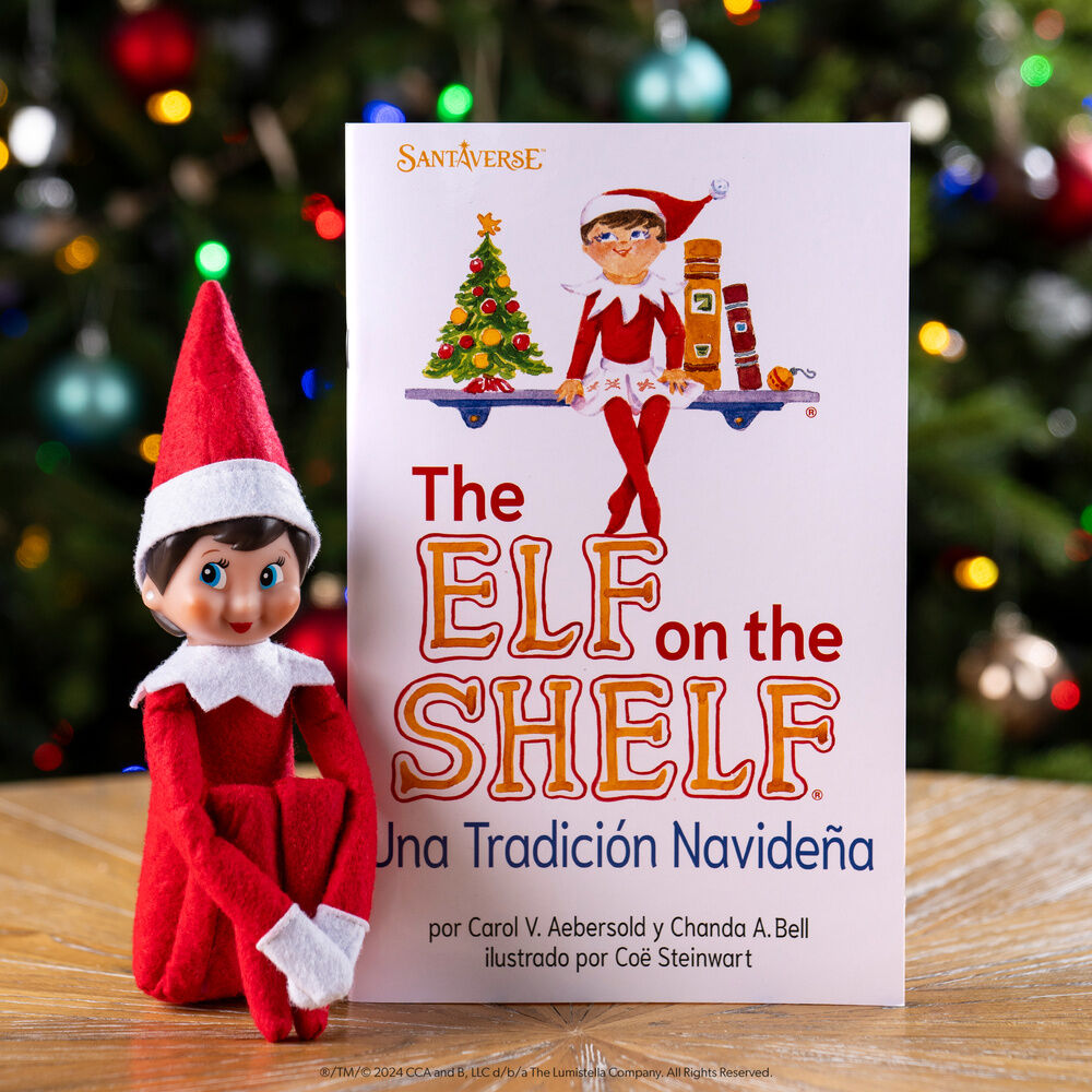 Spanish The Elf On the Shelf girl Story + Doll set Nerdscape