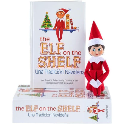 Spanish The Elf On the Shelf girl Story + Doll set Nerdscape