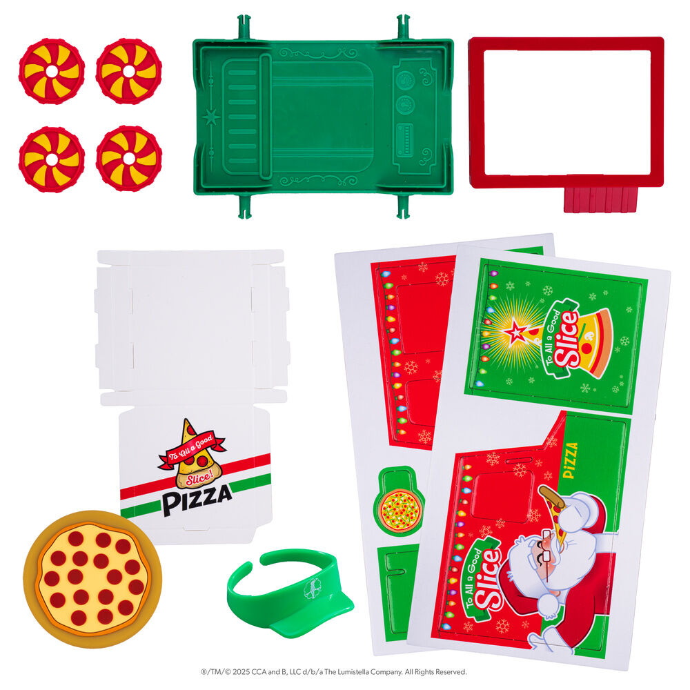 The Elf On the Shelf Pizza delivery accessories Nerdscape
