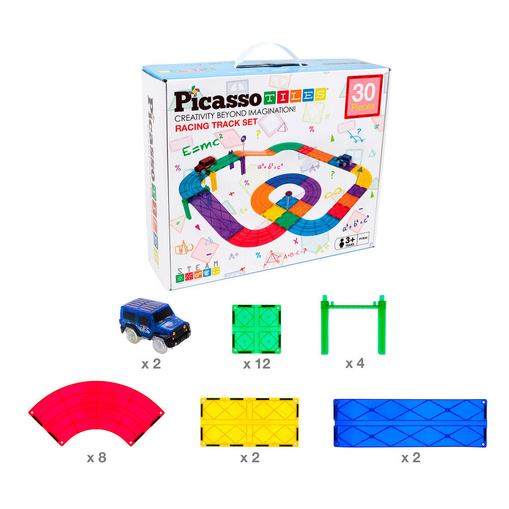 Magnetic marble circuit 30pcs Nerdscape