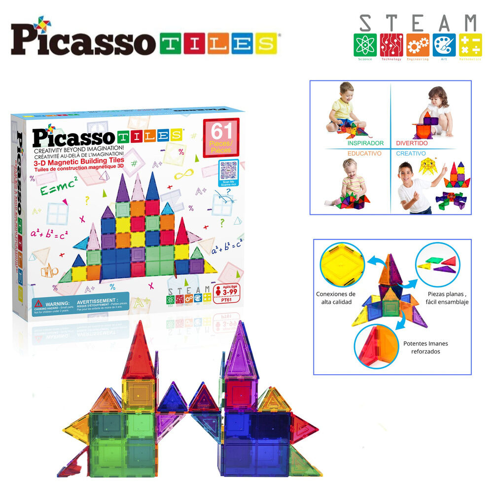 Magnetic blocks 61pcs Nerdscape