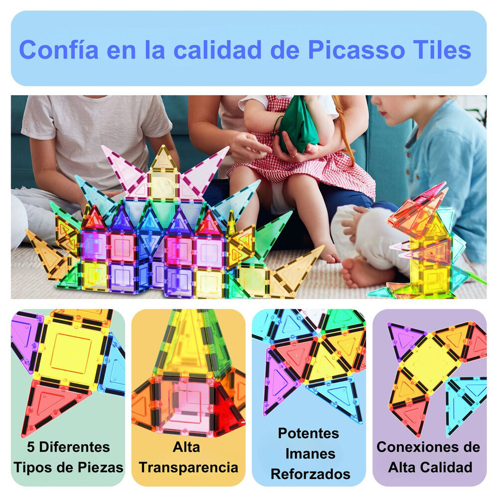 Magnetic blocks 61pcs Nerdscape