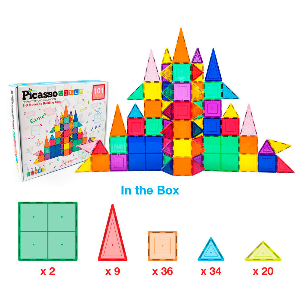 Magnetic blocks 101pcs Nerdscape