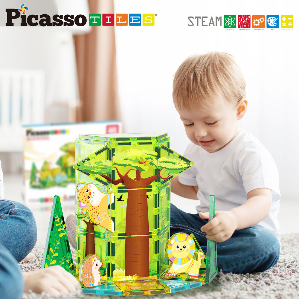Picasso Tiles Safari - Figura da Collezione - Nerdscape Nerdscape