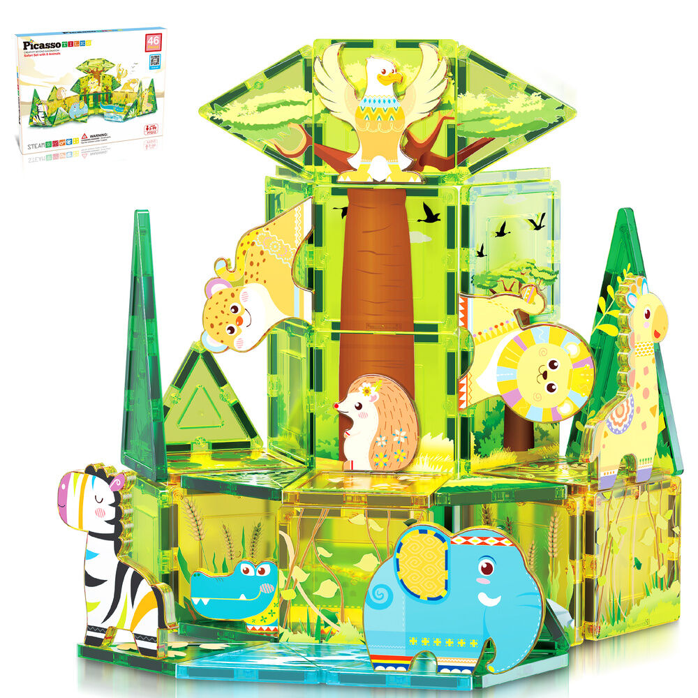 Picasso Tiles Safari - Figura da Collezione - Nerdscape Nerdscape