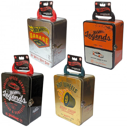 Hot Wheels Vintage metal assorted briefcase Nerdscape