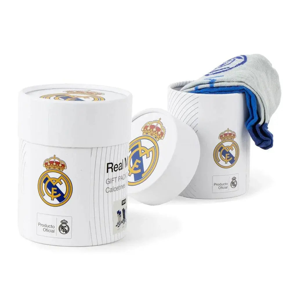 Real Madrid pack 3 adult socks Nerdscape