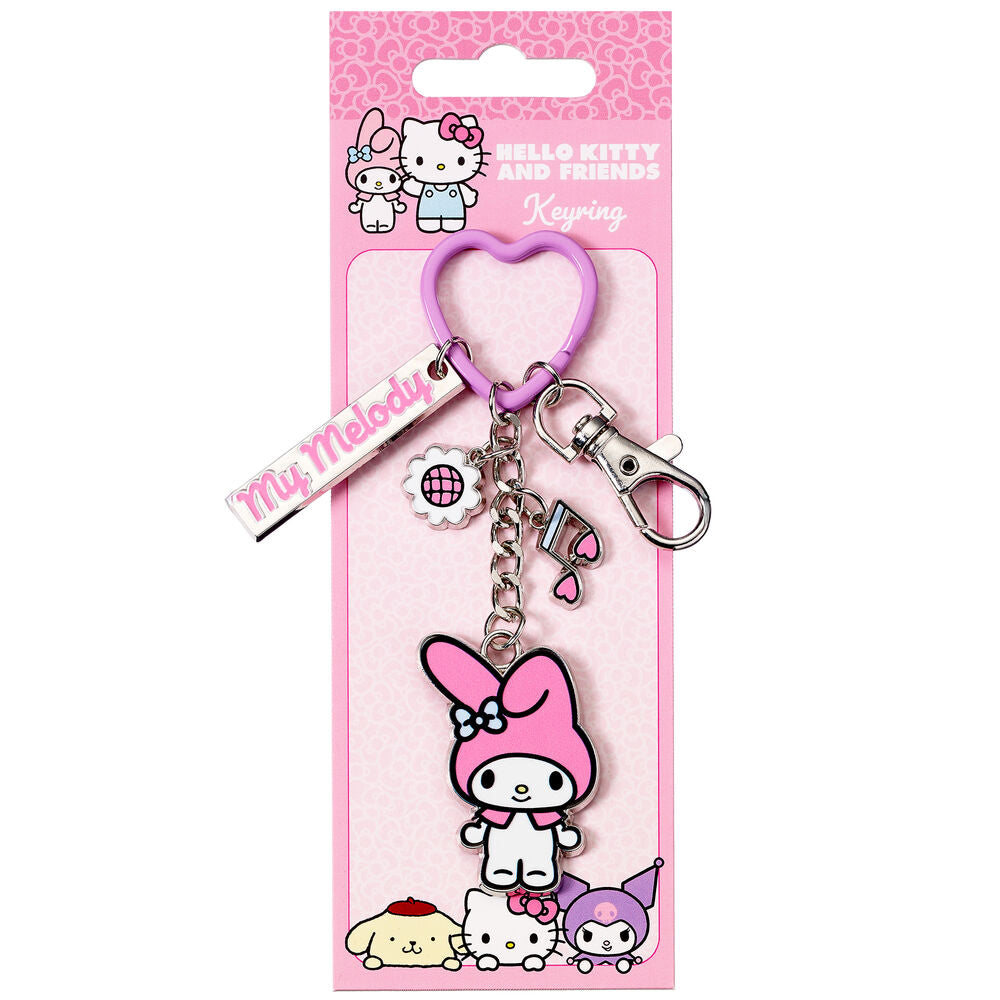 Hello Kitty My Melody keychain Nerdscape