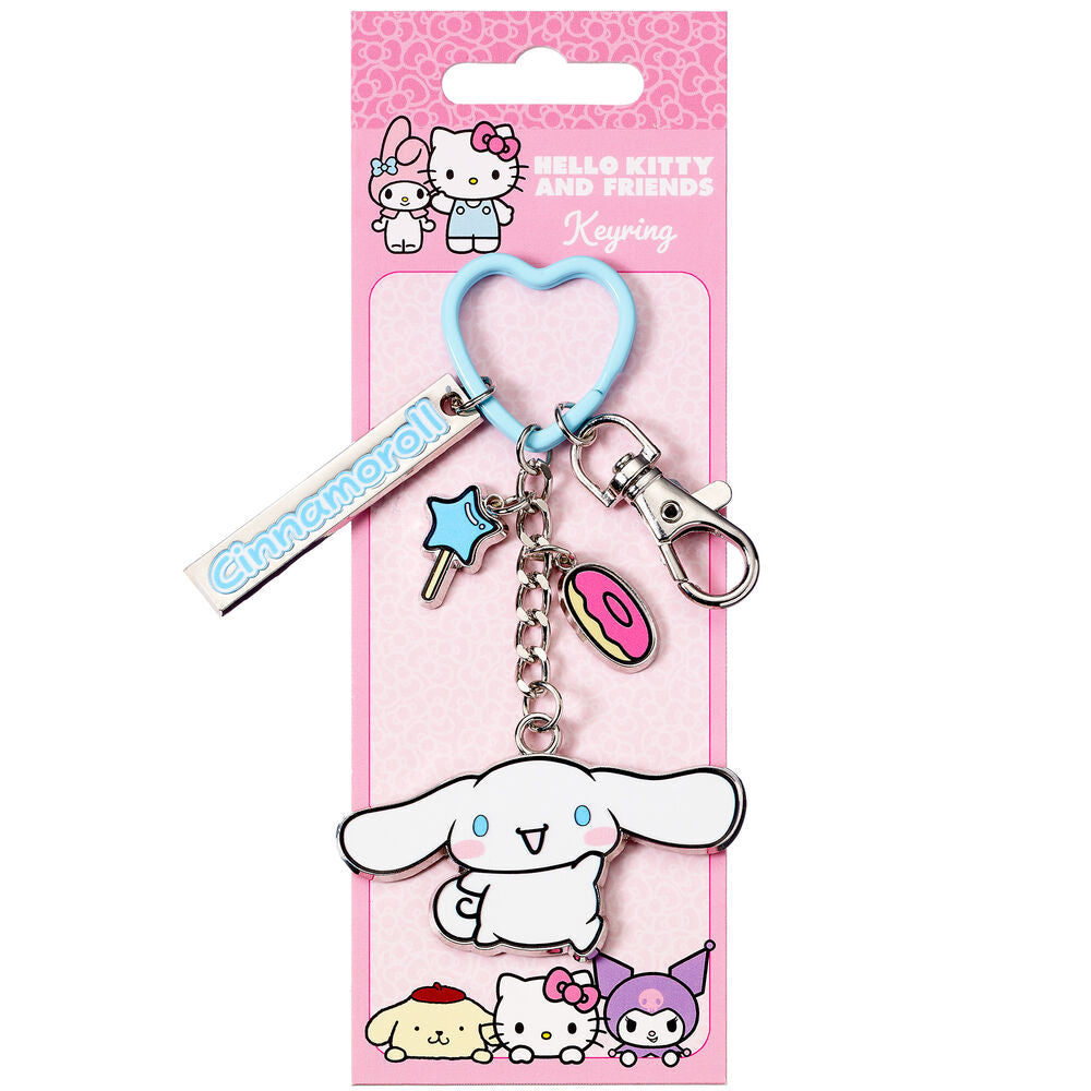 Hello Kitty Cinnamoroll keychain Nerdscape