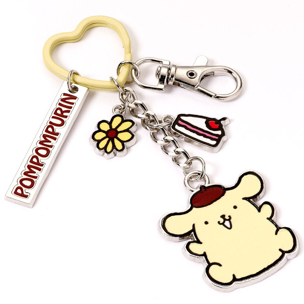 Hello Kitty Pompompurin keychain Nerdscape