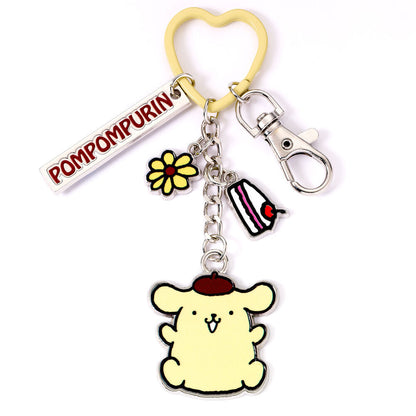 Hello Kitty Pompompurin keychain Nerdscape