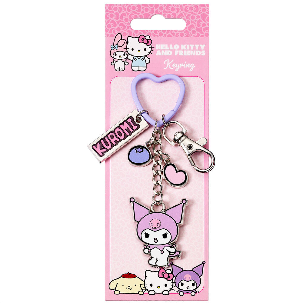 Hello Kitty Kuromi keychain Nerdscape