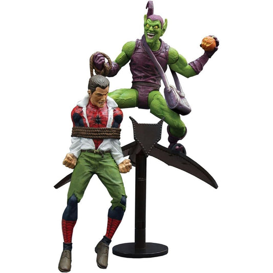Marvel Select Duende Verde & Peter Parker Green Goblin 15cm Figura da Collezione - Nerdscape