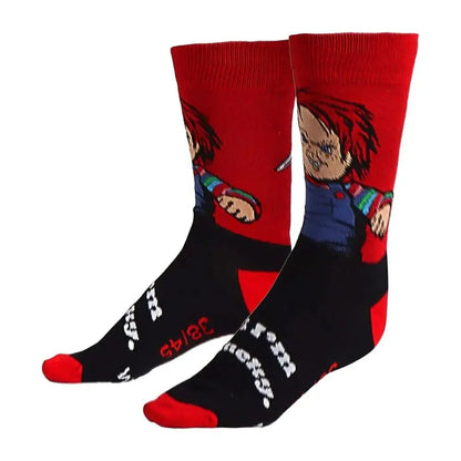 Chucky adult socks Nerdscape