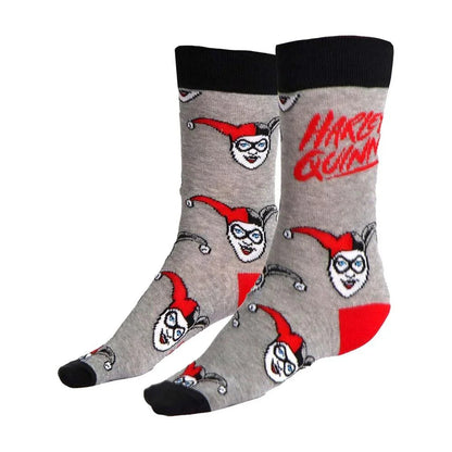 DC Comics Harley Quinn pack 3 adult socks Nerdscape