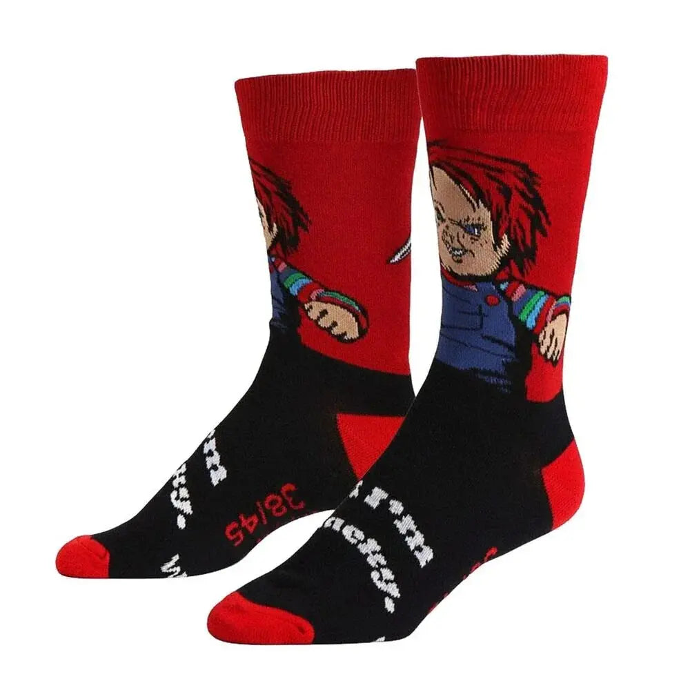 Chucky pack 3 adult socks Nerdscape