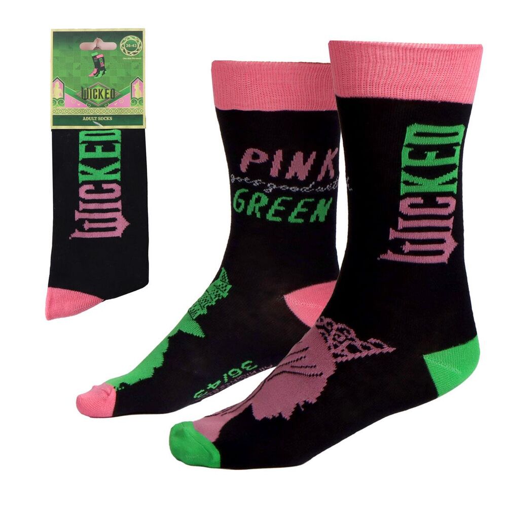 Wicked adult socks Nerdscape