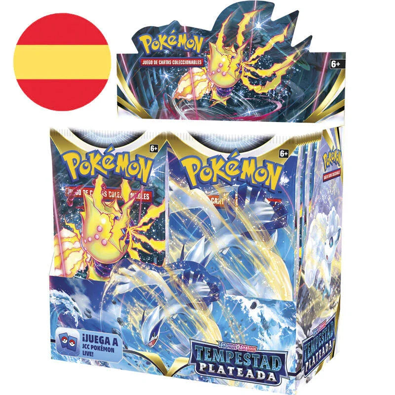 Spanish Pokemon Sword and Shield Silver Storm About collectible card games Nerdscape