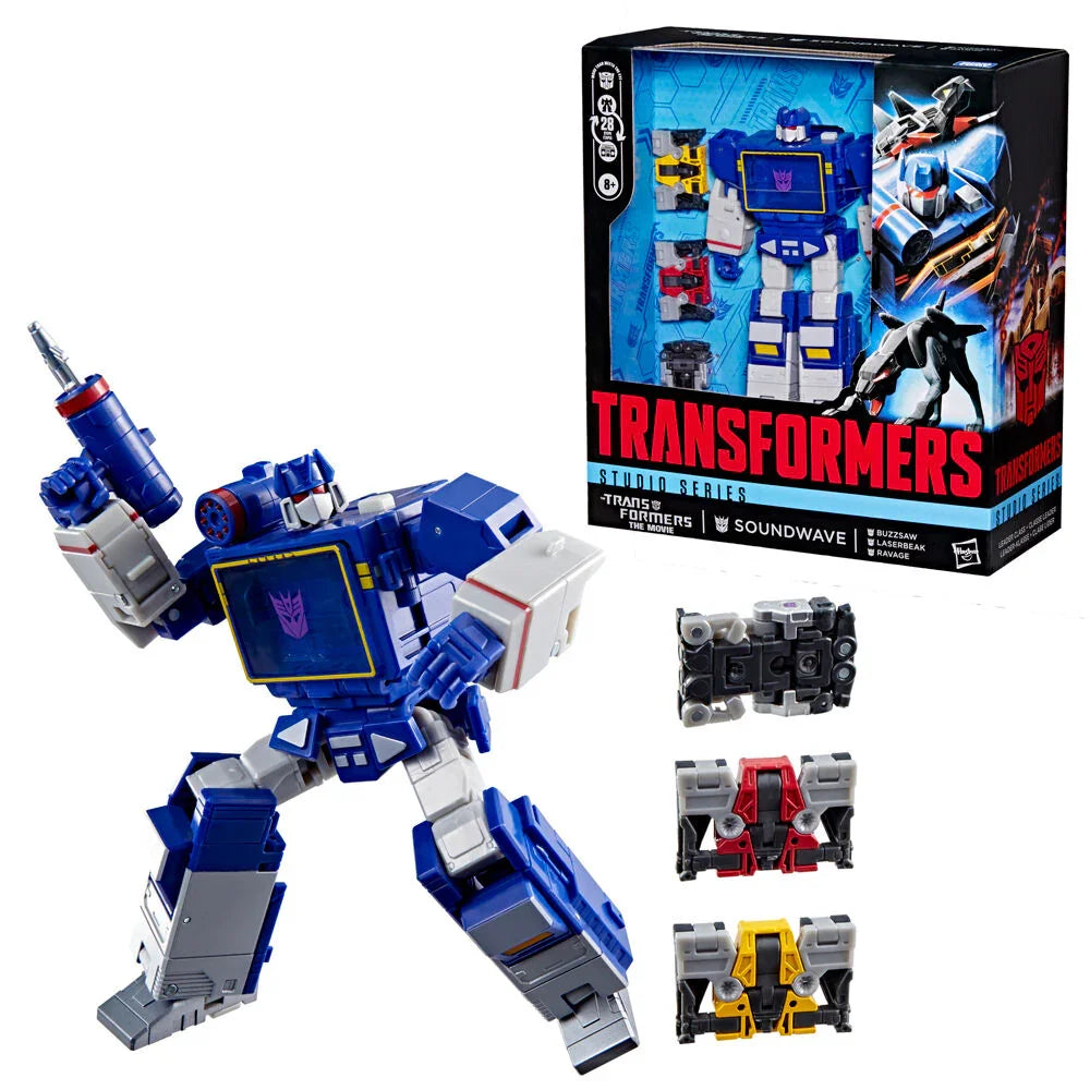 Transformers Soundwave Studio Series 16,5 cm - Figura da Collezione - Nerdscape Nerdscape