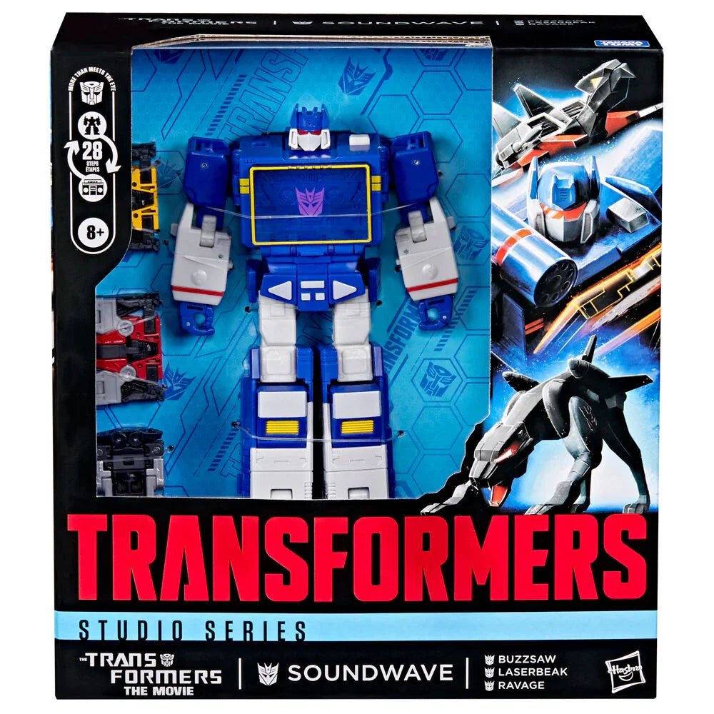 Transformers Soundwave Studio Series 16,5 cm - Figura da Collezione - Nerdscape Nerdscape