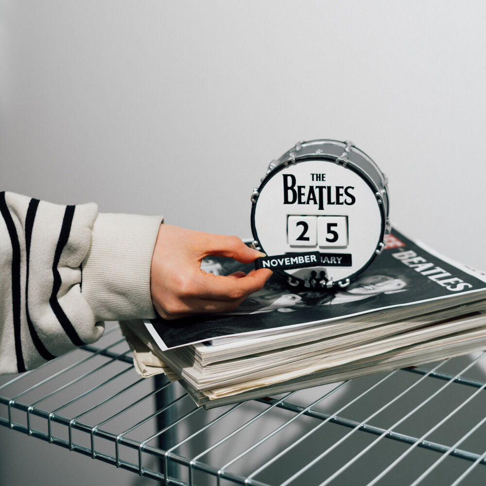 The Beatles Calendario Perpetuo 3D - Figura da Collezione Nerdscape, Emozioni e Ironia per Veri Fan Nerdscape