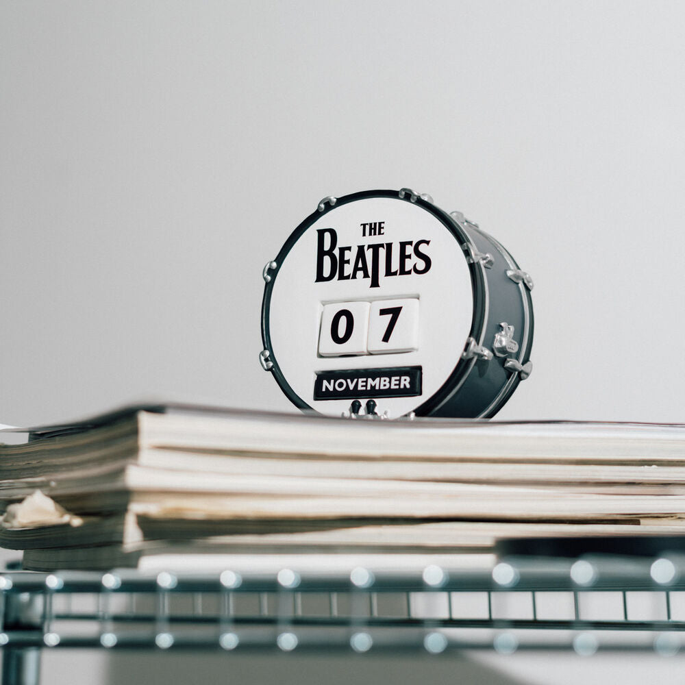 The Beatles Calendario Perpetuo 3D - Figura da Collezione Nerdscape, Emozioni e Ironia per Veri Fan Nerdscape