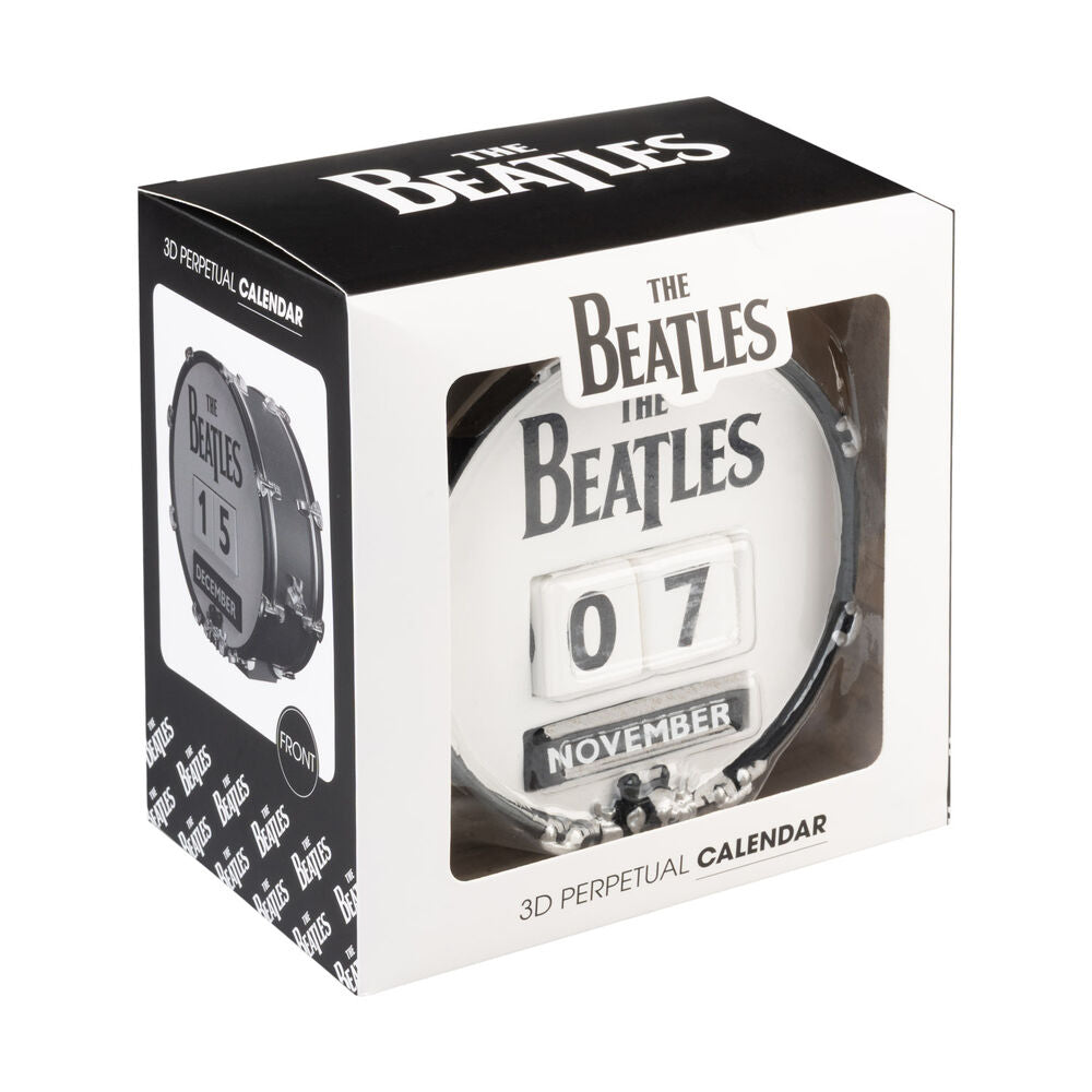 The Beatles Calendario Perpetuo 3D - Figura da Collezione Nerdscape, Emozioni e Ironia per Veri Fan Nerdscape