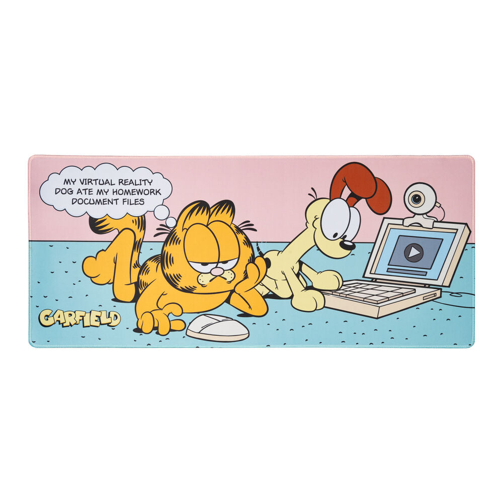 Garfield gaming desk mat Nerdscape