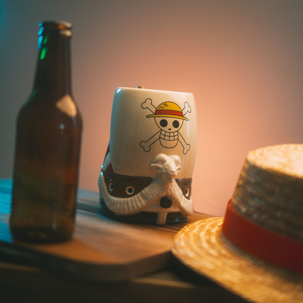Funko Pop! One Piece Going Merry - Figura da Collezione Nerdscape - Dolomite 750ml, Hand-Painted, Gloss Finish Nerdscape