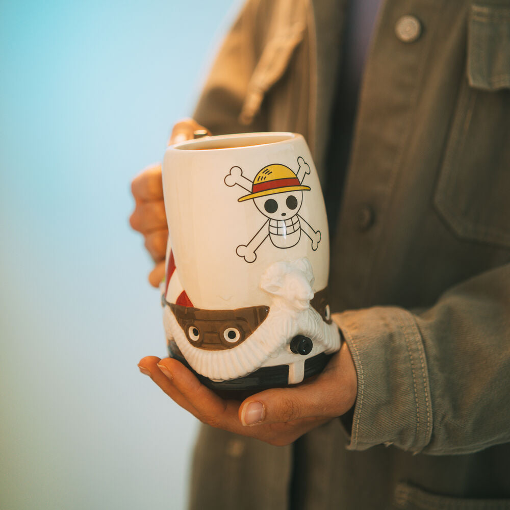 Funko Pop! One Piece Going Merry - Figura da Collezione Nerdscape - Dolomite 750ml, Hand-Painted, Gloss Finish Nerdscape