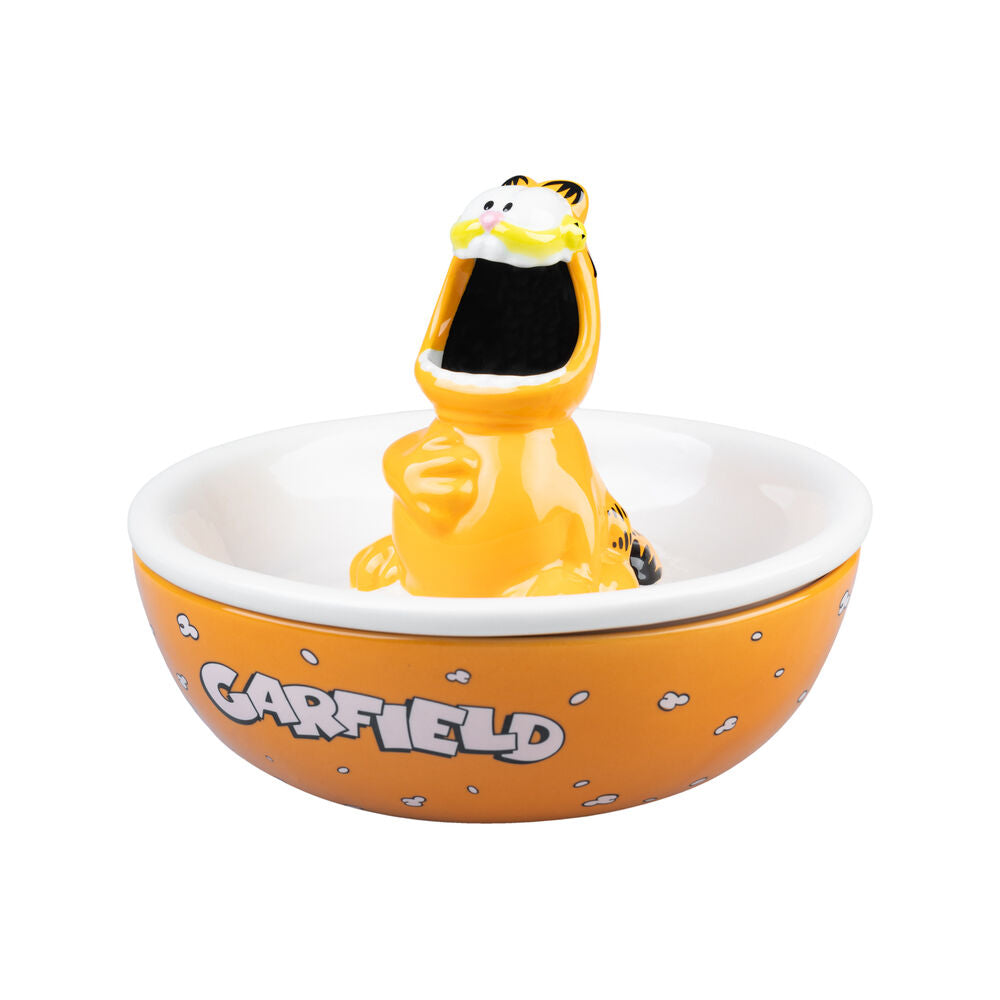 Garfield 3D Bowl Snack Dolomite con Coperchio Funzionale - Nerdscape Nerdscape